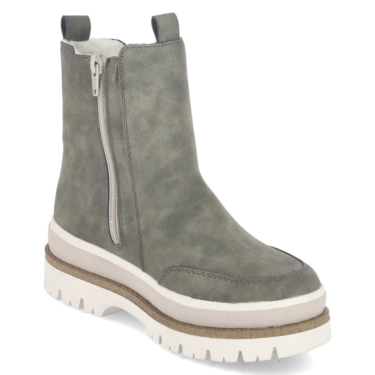 Winter Chelsea Boots Grün