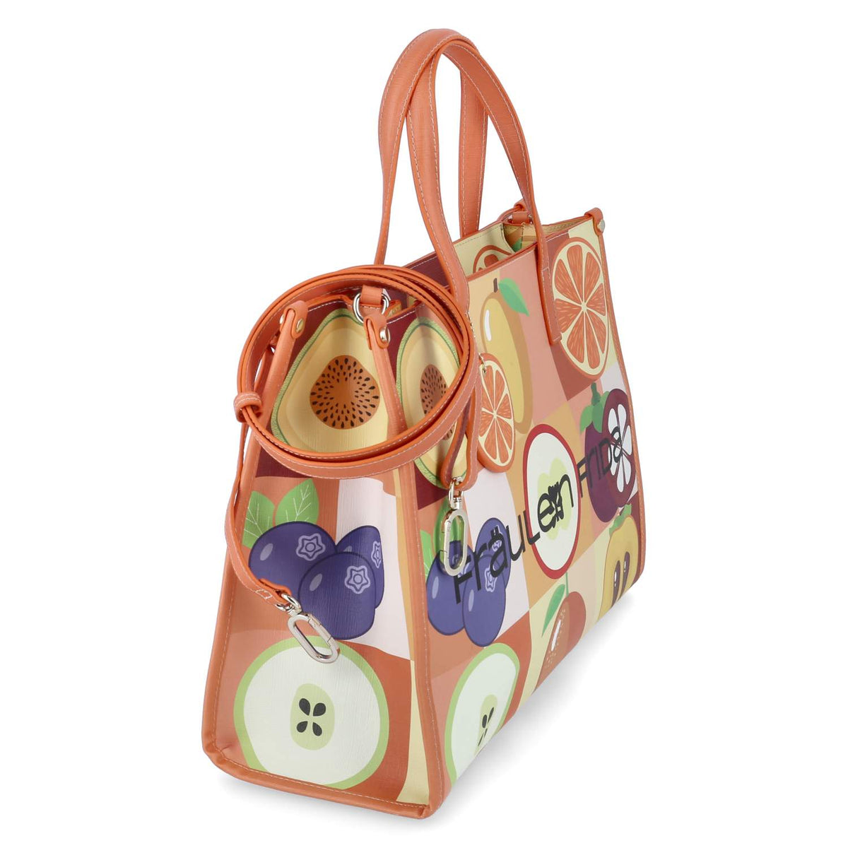 Handtasche Orange