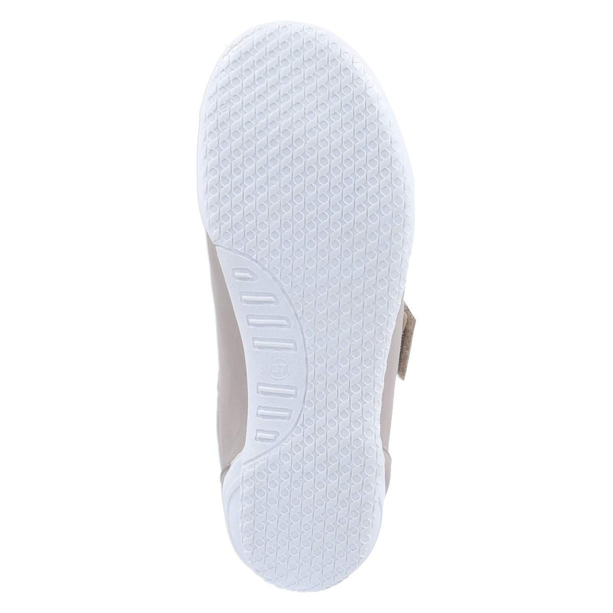 Spangenballerinas Grau