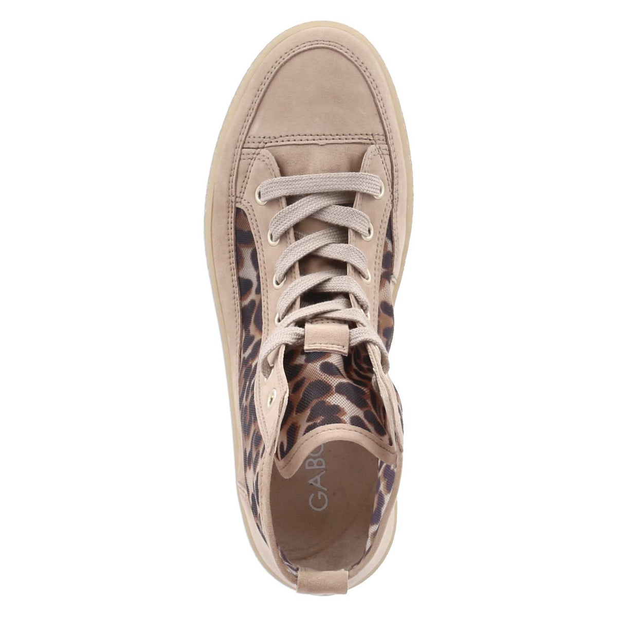 High Sneaker Beige