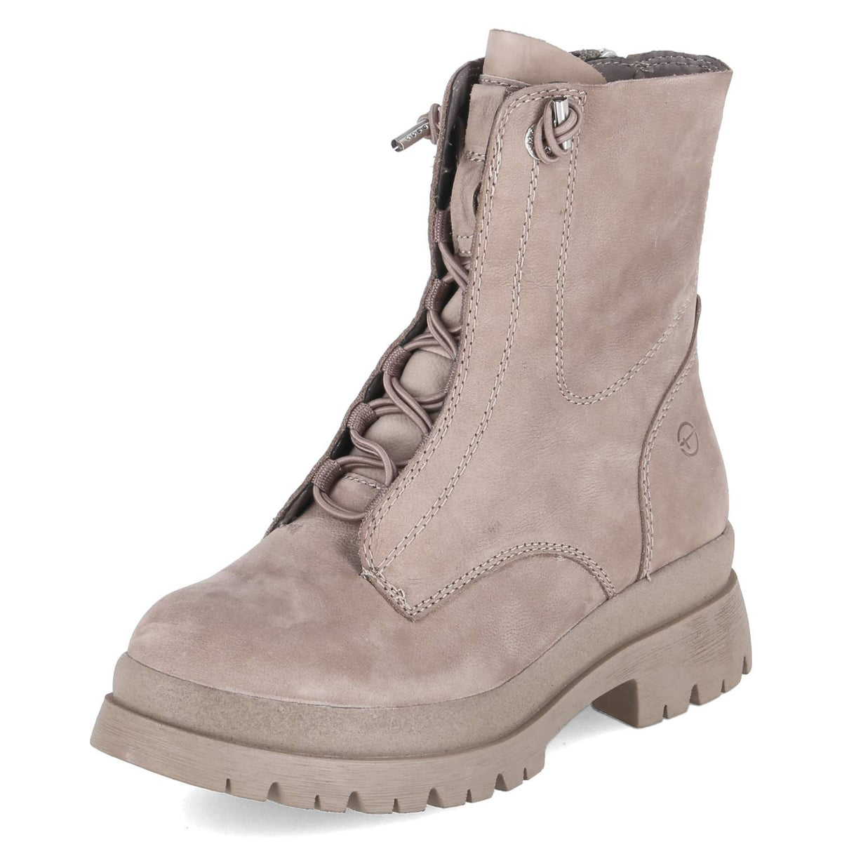 Schnürboots Taupe