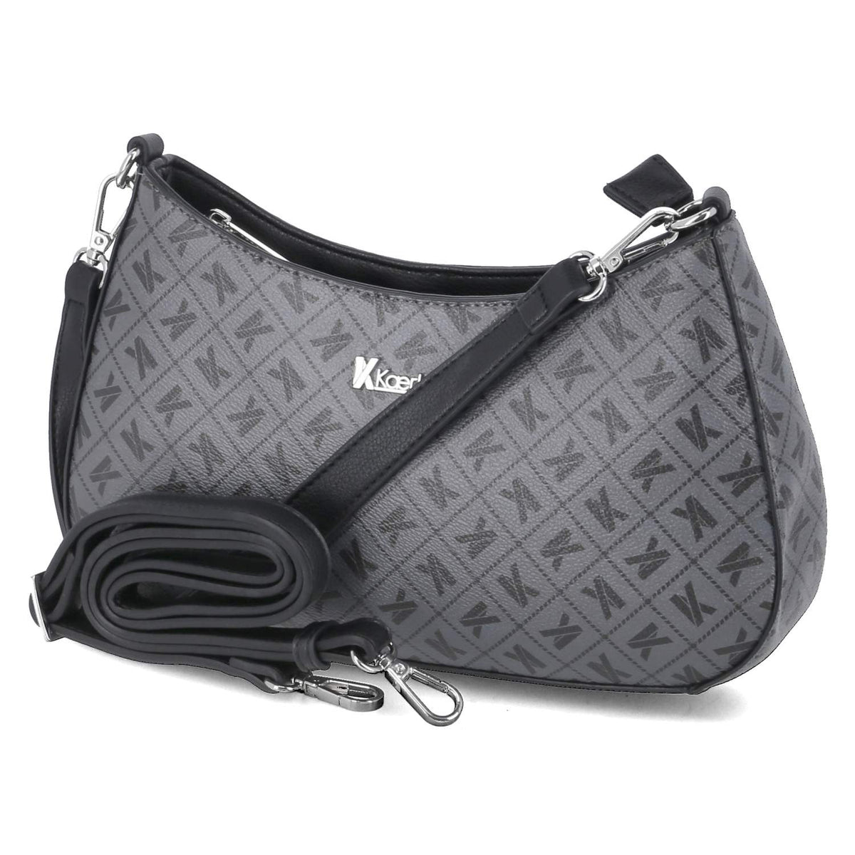 Schultertasche Grau