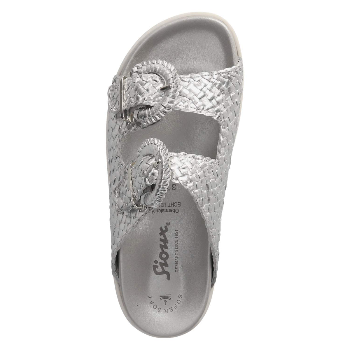 Pantoletten JAMESCHA 701 Silber