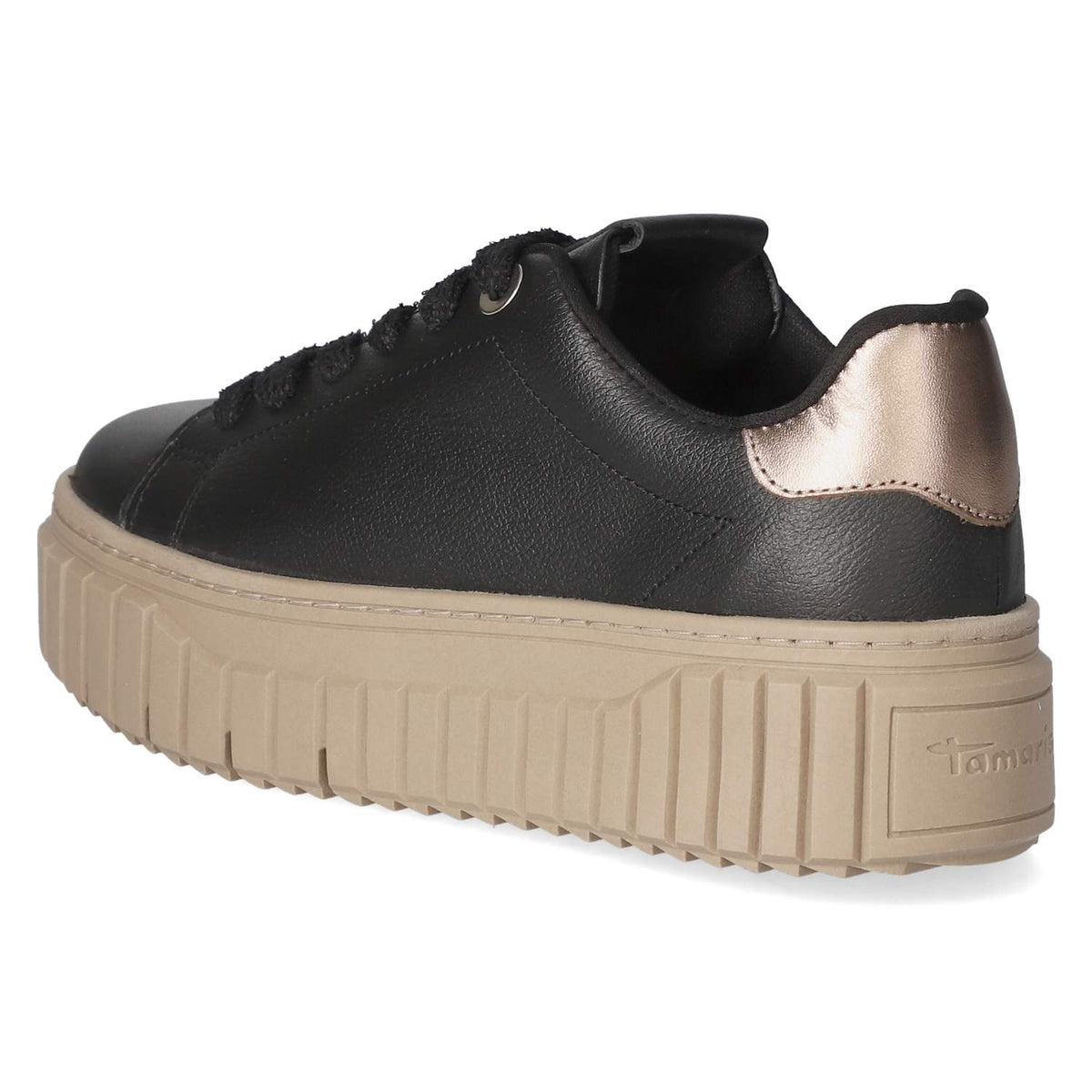 Plateau Sneaker Schwarz