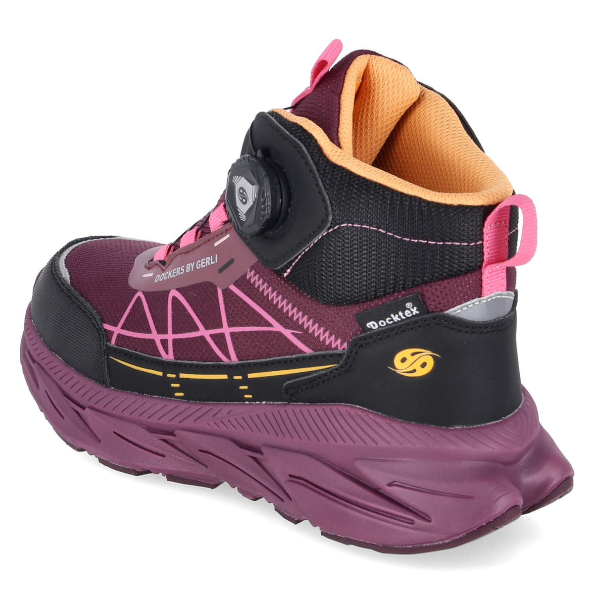 High Sneaker Lila