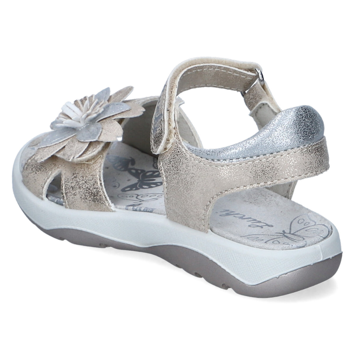 Sandalen FLORA Gold
