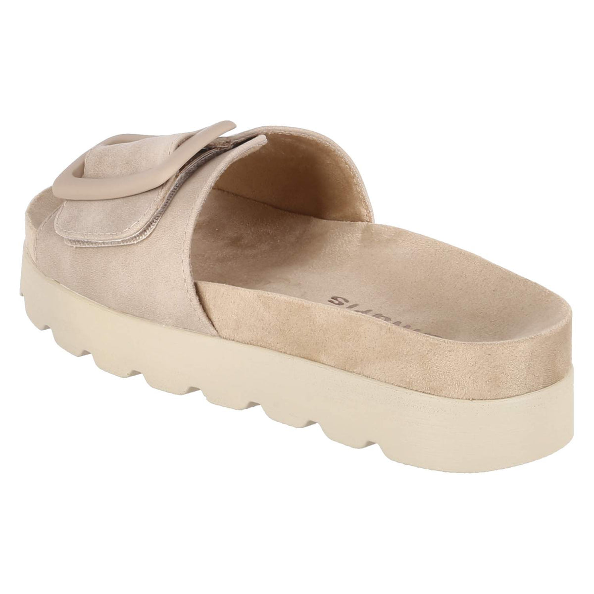 Pantoletten Beige