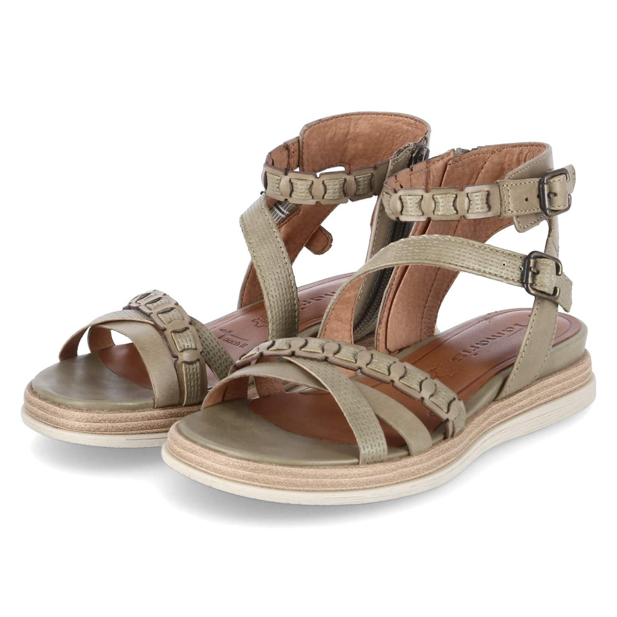 Sandalen Grün