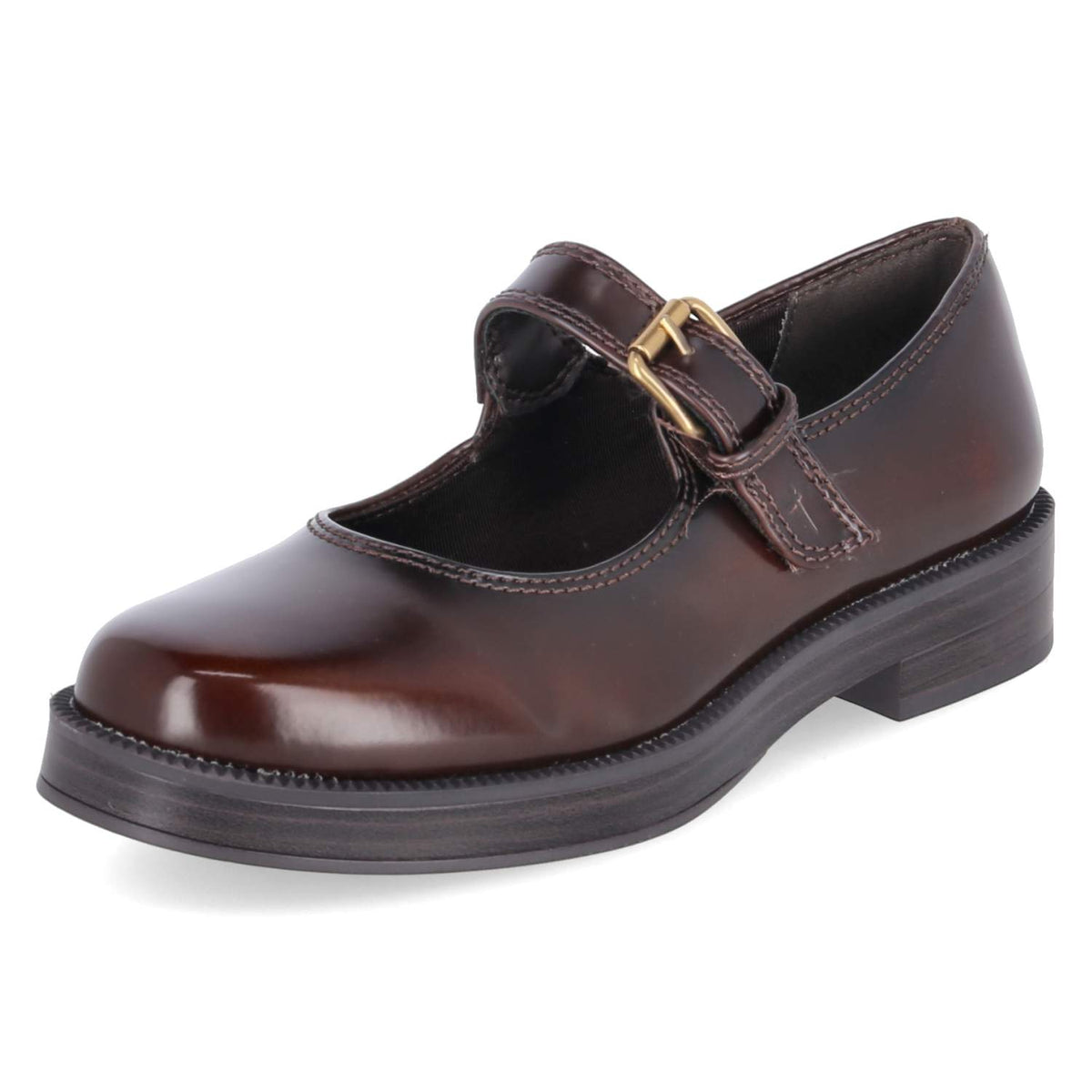 Spangenballerinas Braun