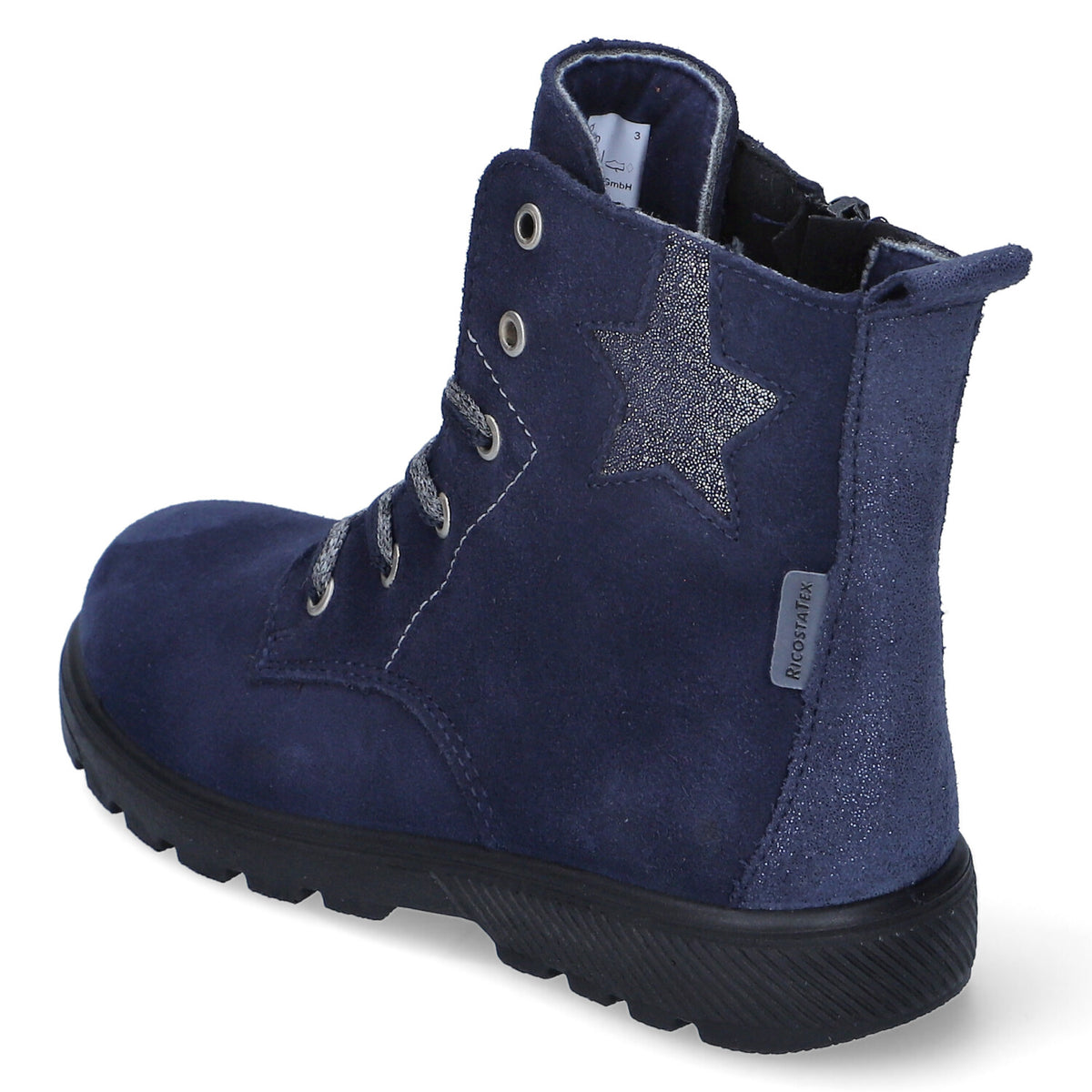 Schnürstiefeletten ALINA Blau