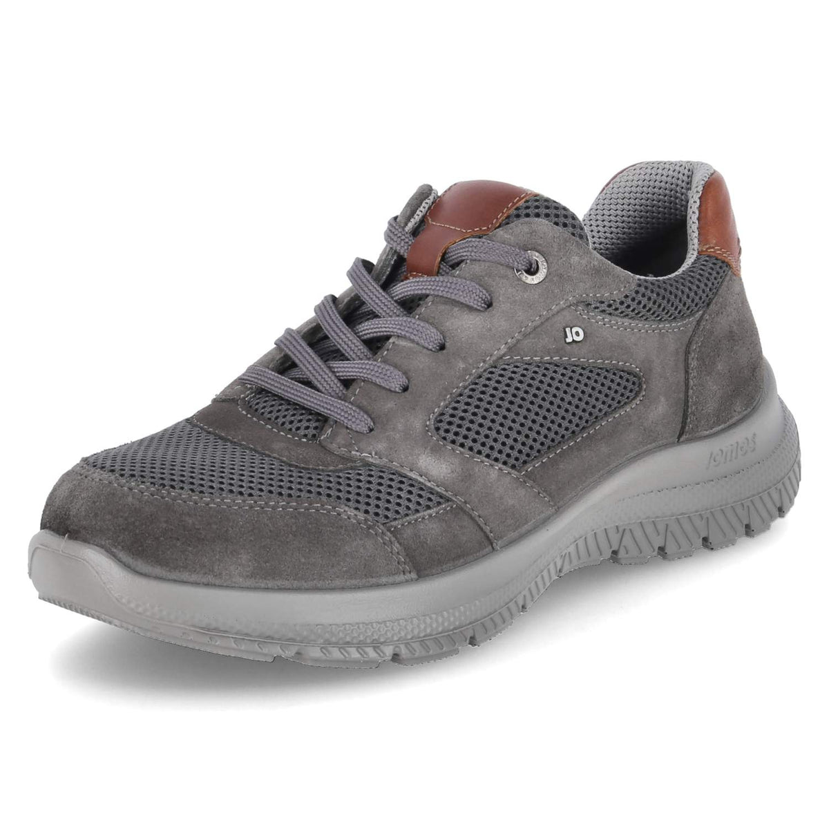 Halbschuhe Grau