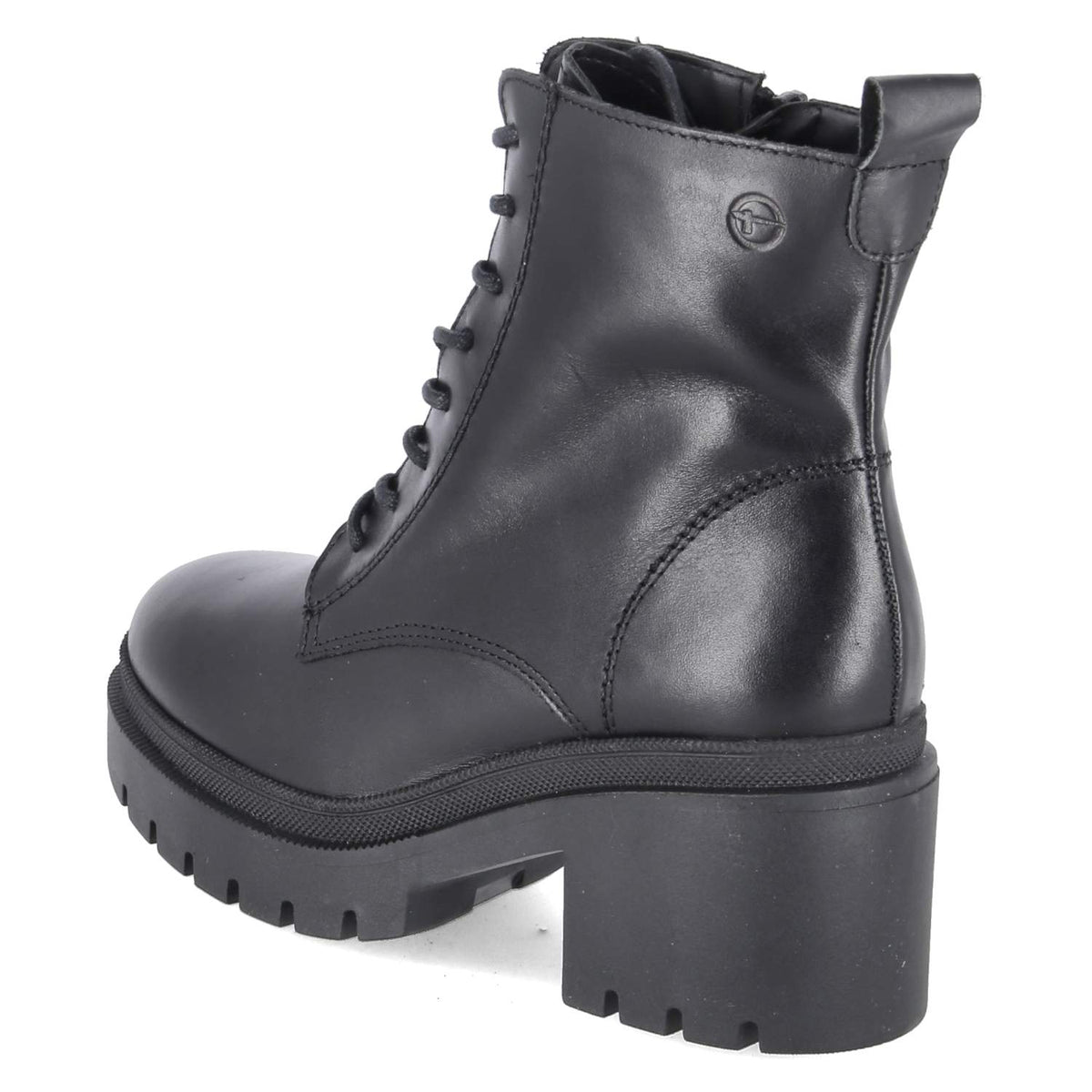 Schnürboots Schwarz