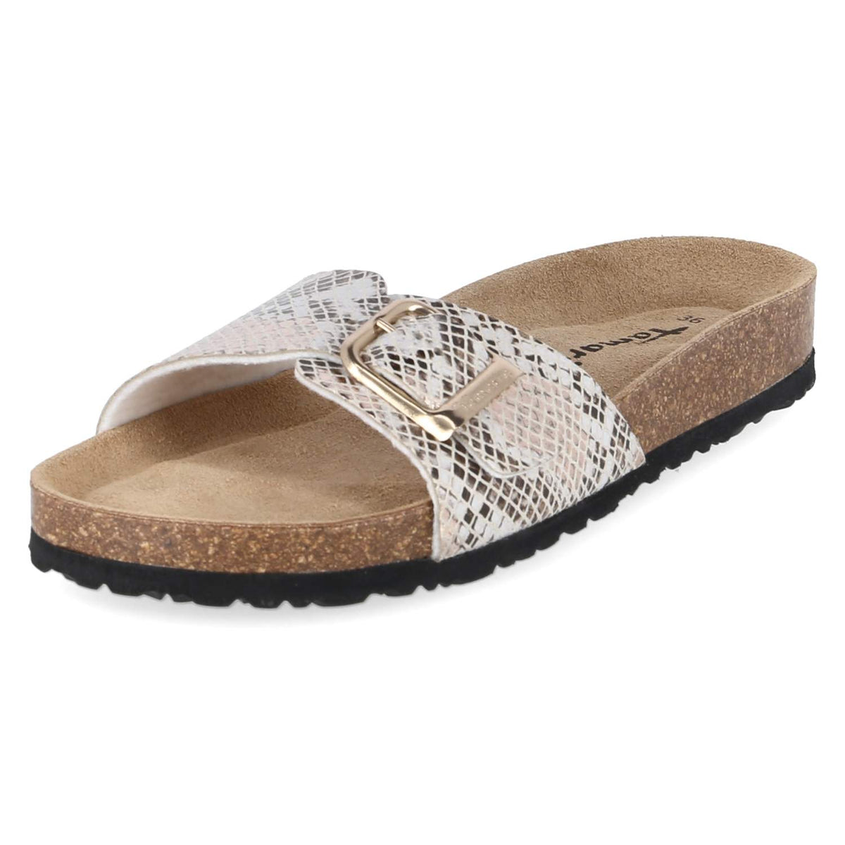 Pantoletten Beige
