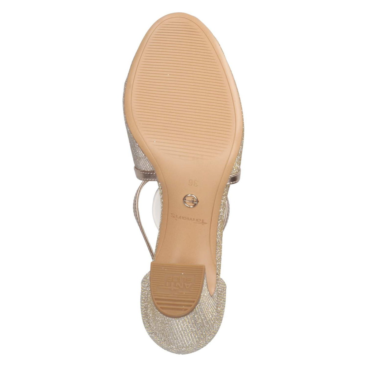 Spangenpumps Gold