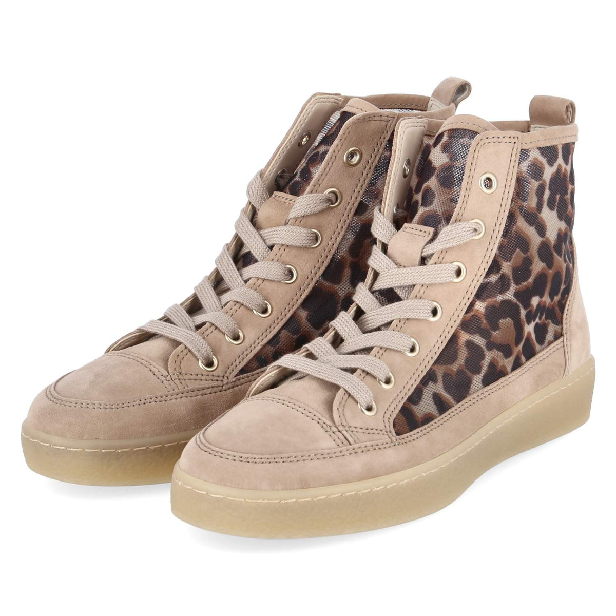 High Sneaker Beige