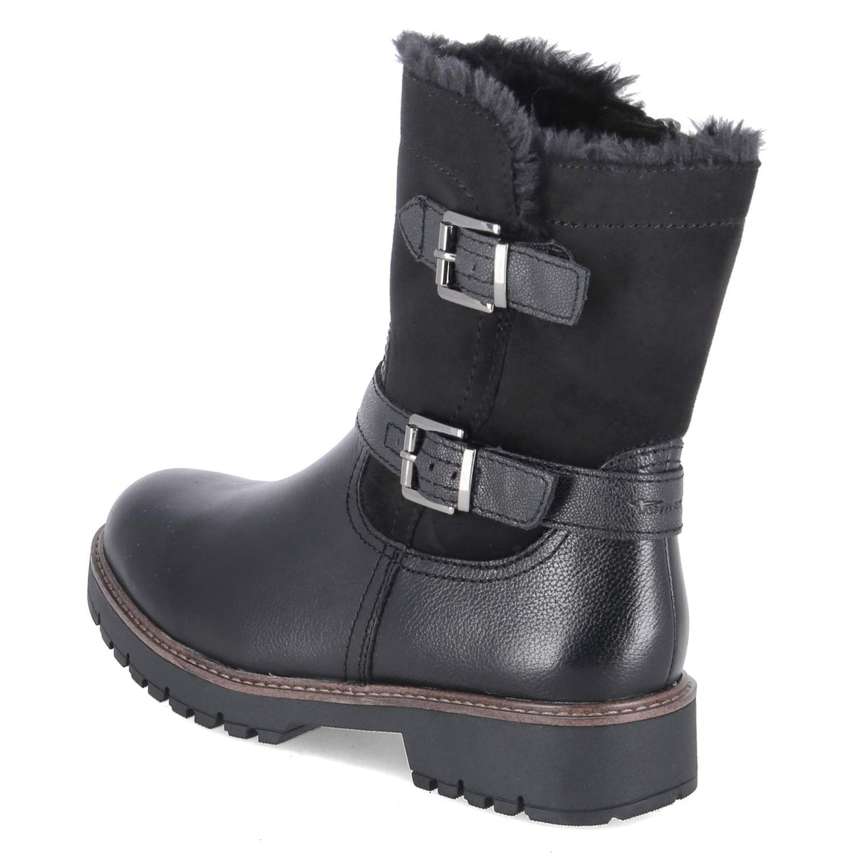 Winterstiefeletten Schwarz