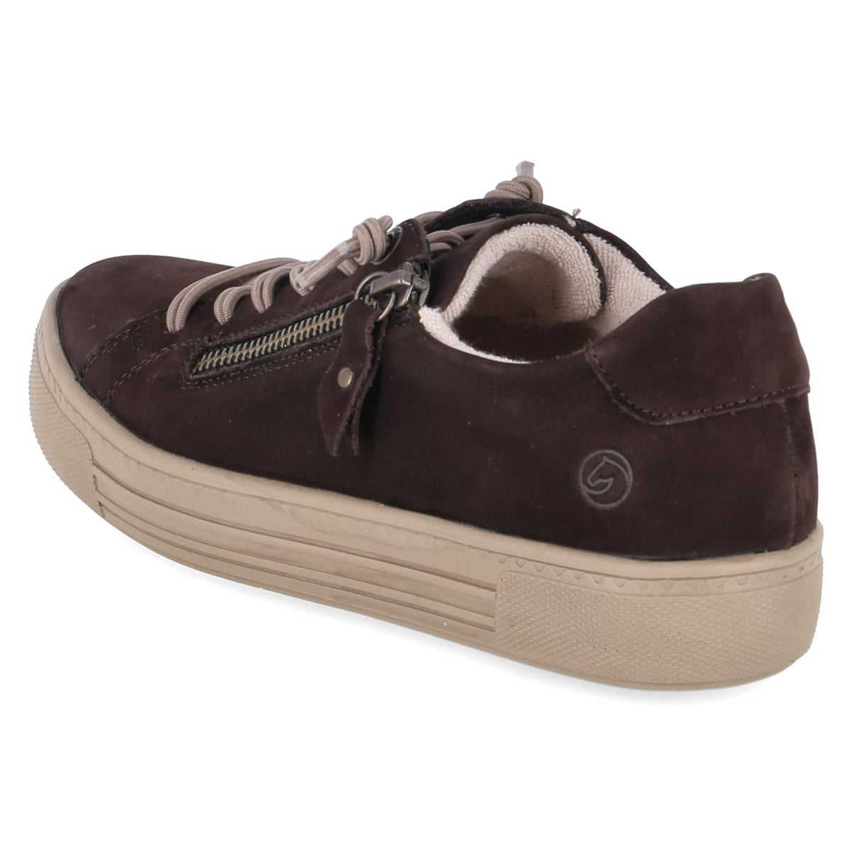 Halbschuhe Braun