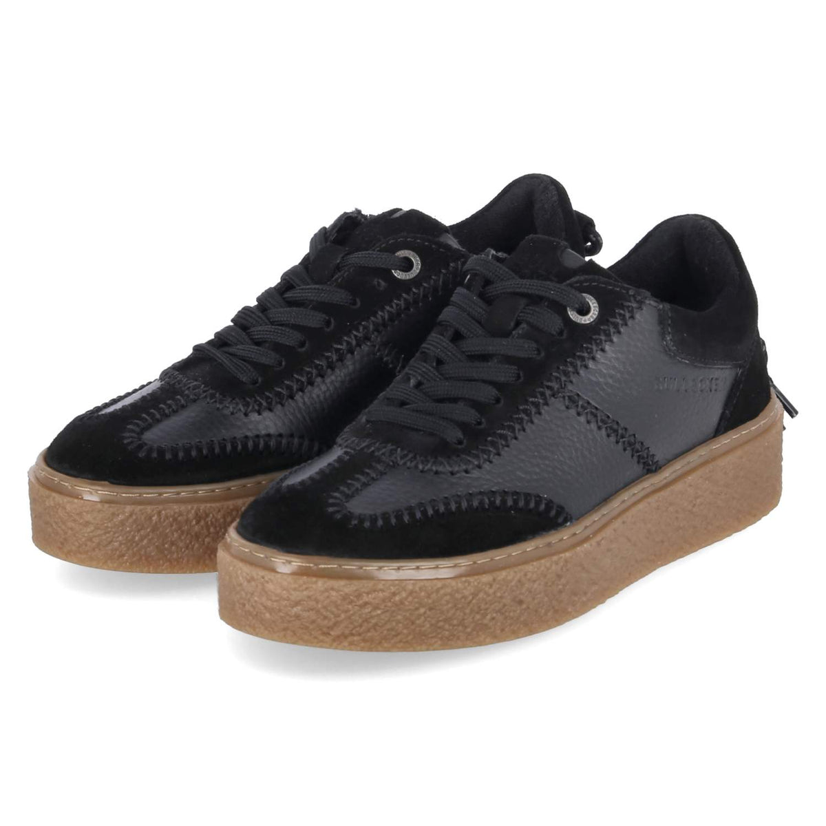 Plateau Sneaker Schwarz