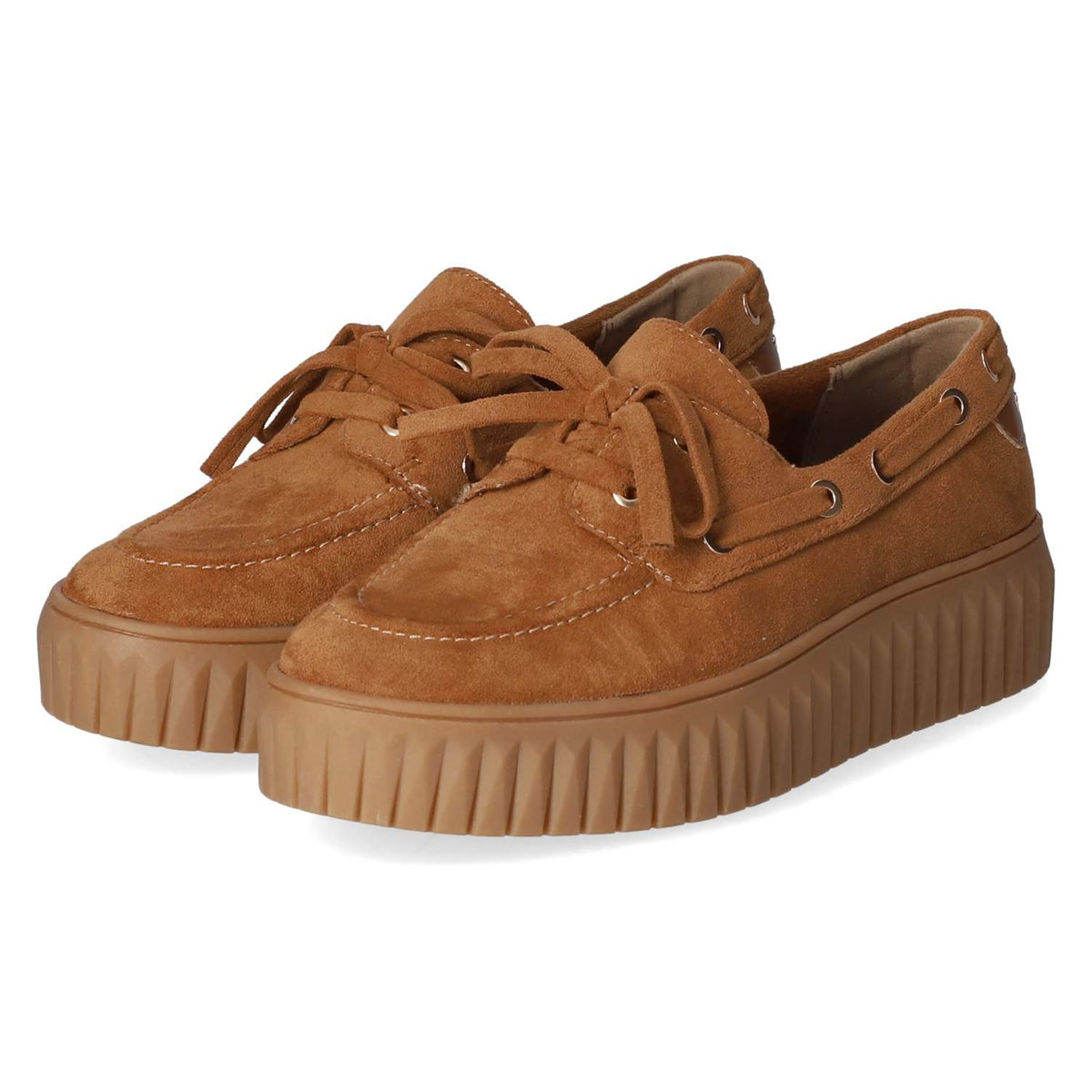 Halbschuhe Braun