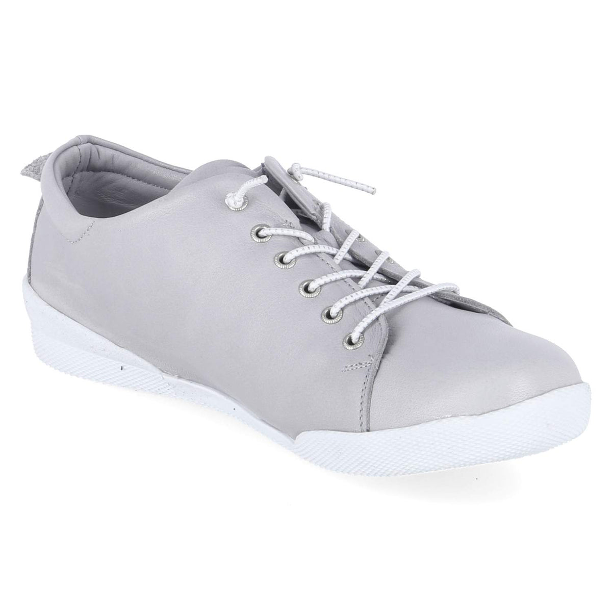 Halbschuhe Grau