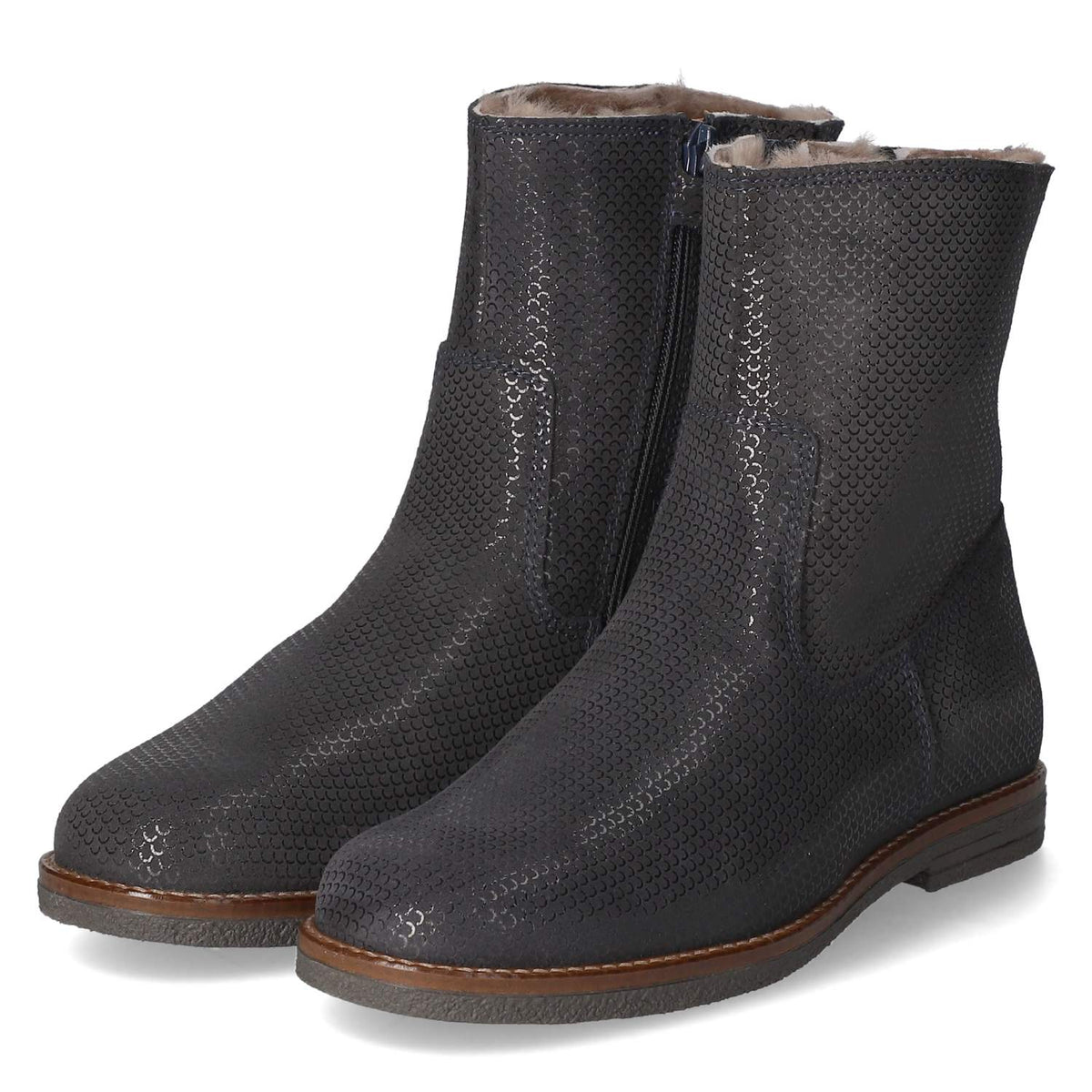 Winterstiefeletten NICOLA LAMB Blau