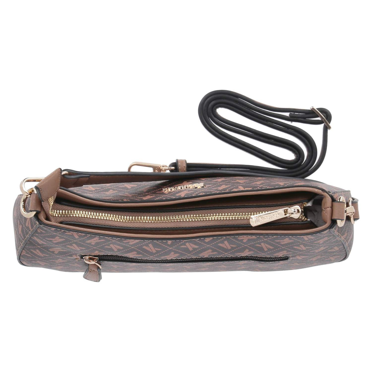 Schultertasche Braun