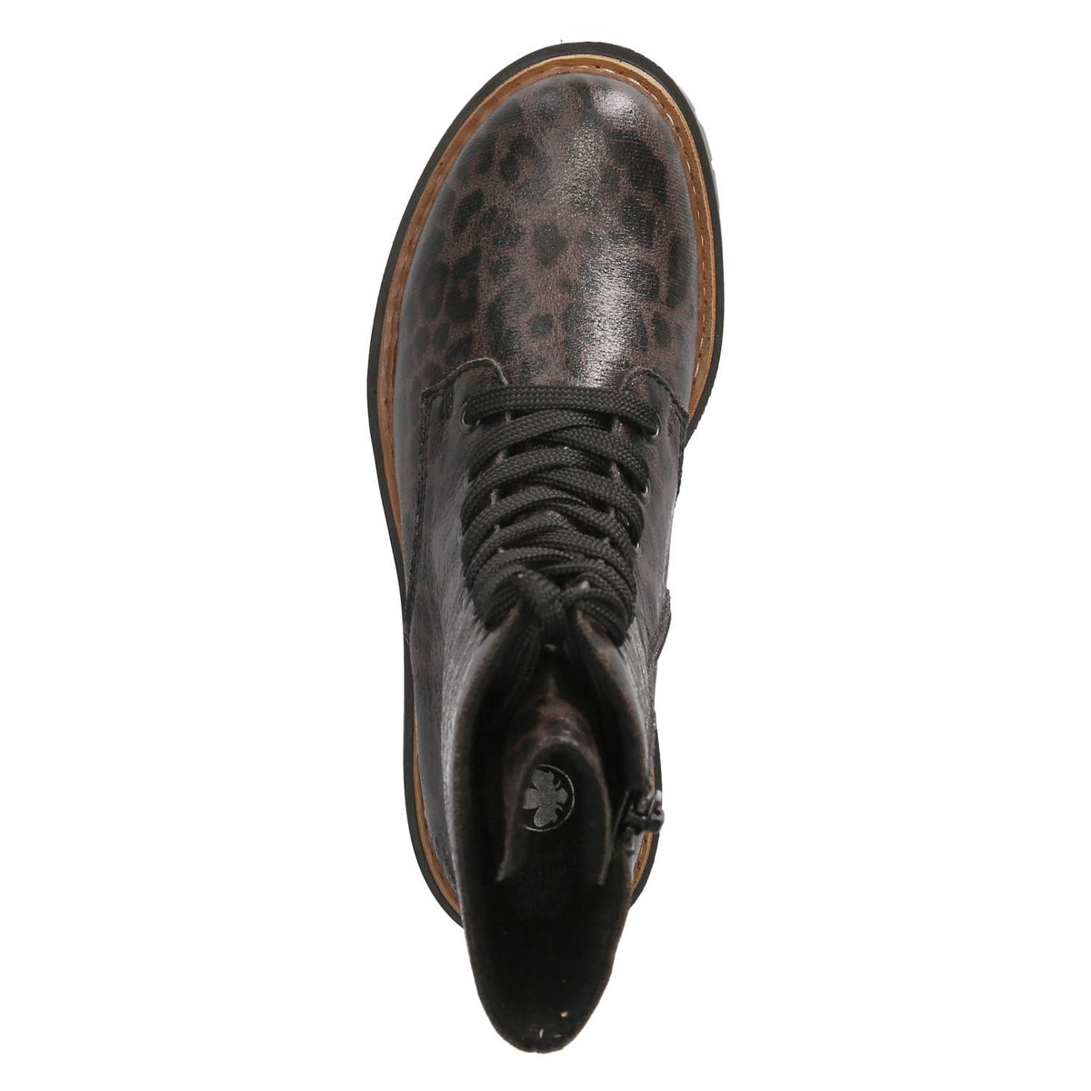 Schnürstiefeletten Braun