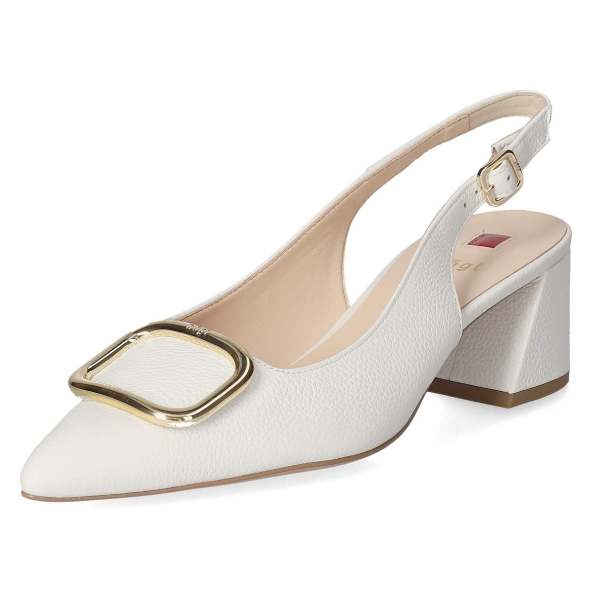 Slingpumps Weiß