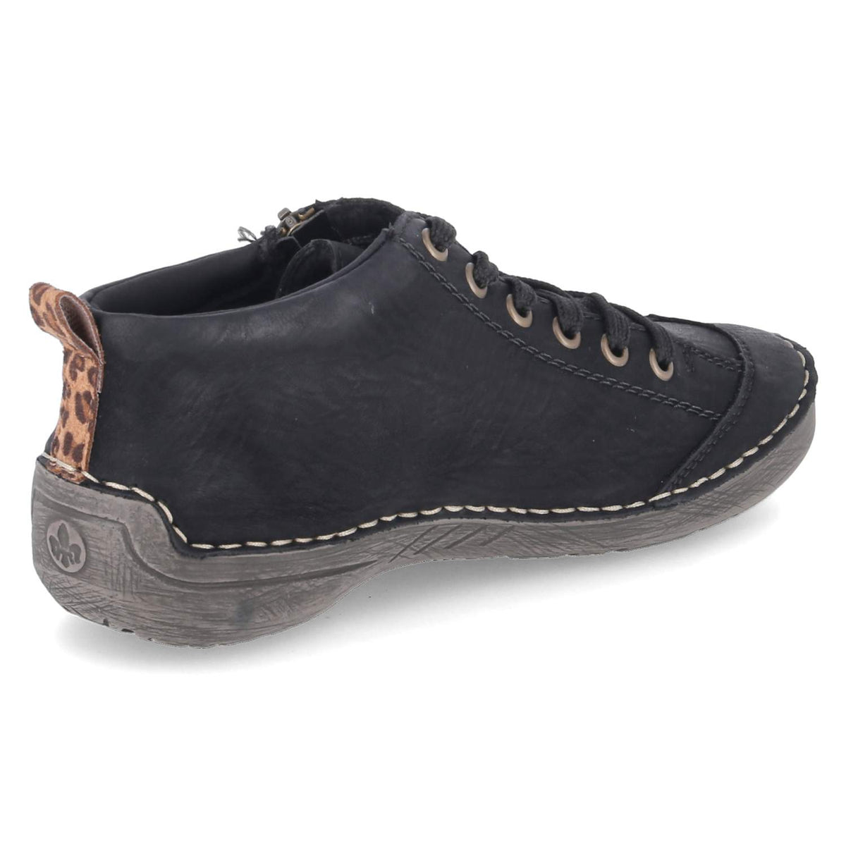 Halbschuhe Schwarz
