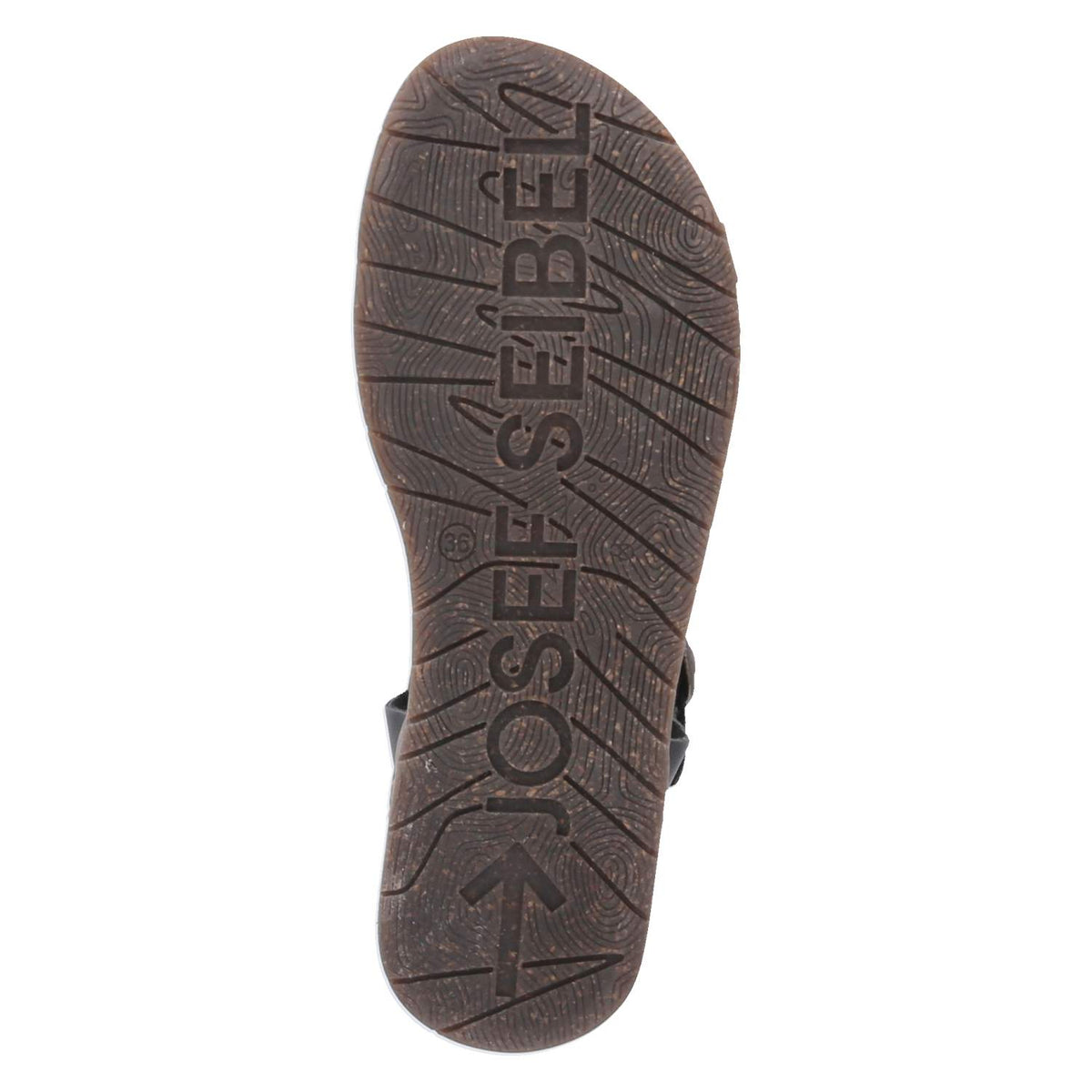 T-Steg-Sandalen FABRICIA 01 Schwarz