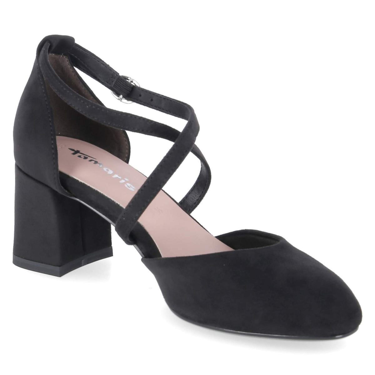 Riemchenpumps Schwarz