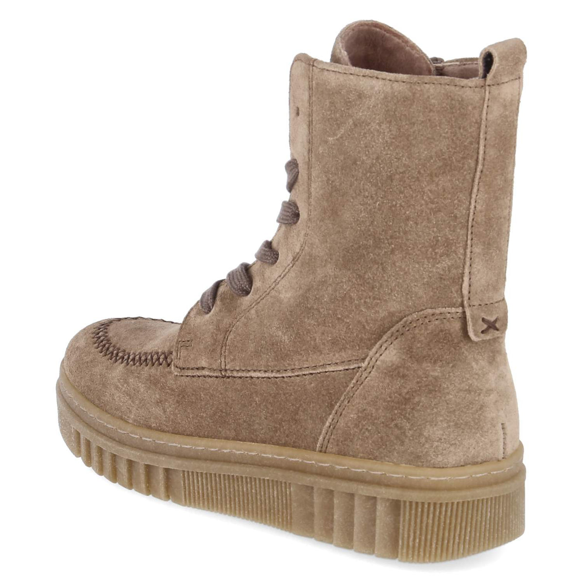Schnürboots Taupe