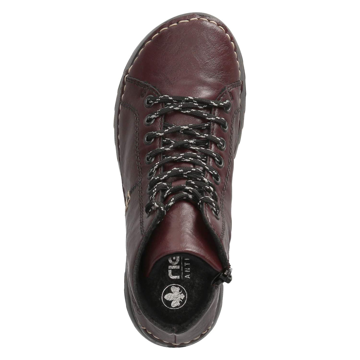 Schnürstiefeletten Rot