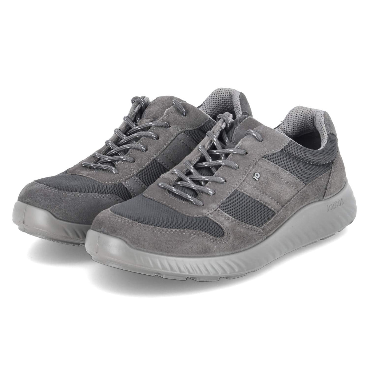 Halbschuhe Grau
