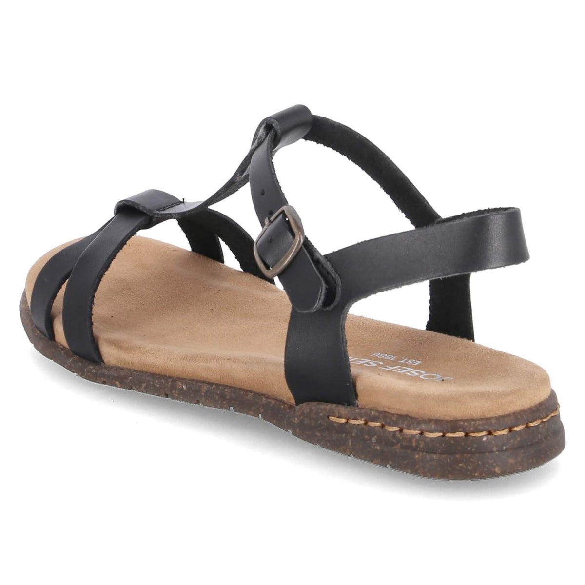 T-Steg-Sandalen FABRICIA 01 Schwarz