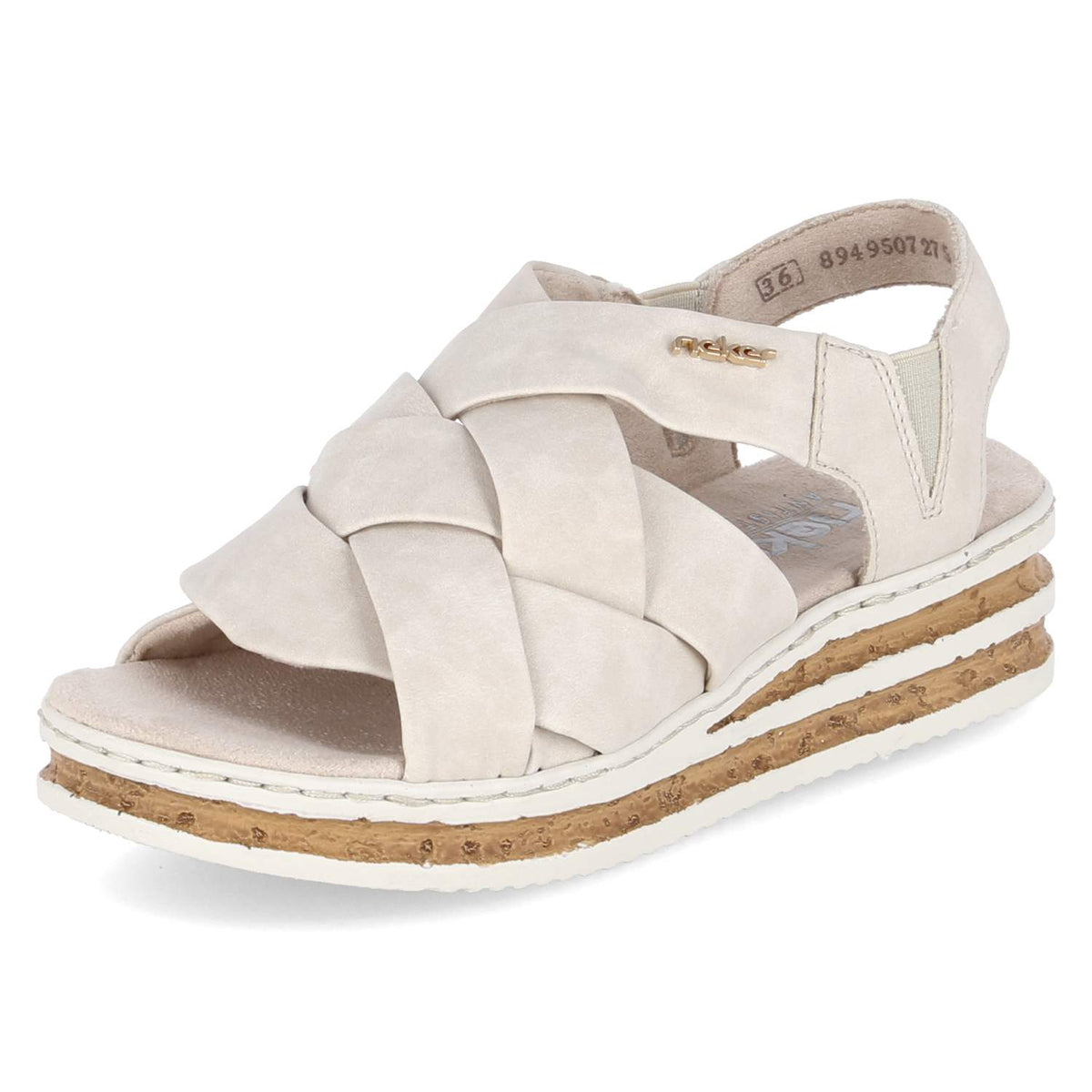 Sandalen Beige