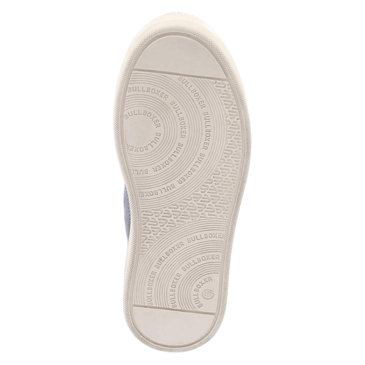 Plateau-Sneaker Blau