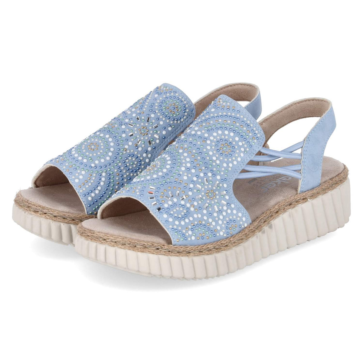 Sandalen Blau