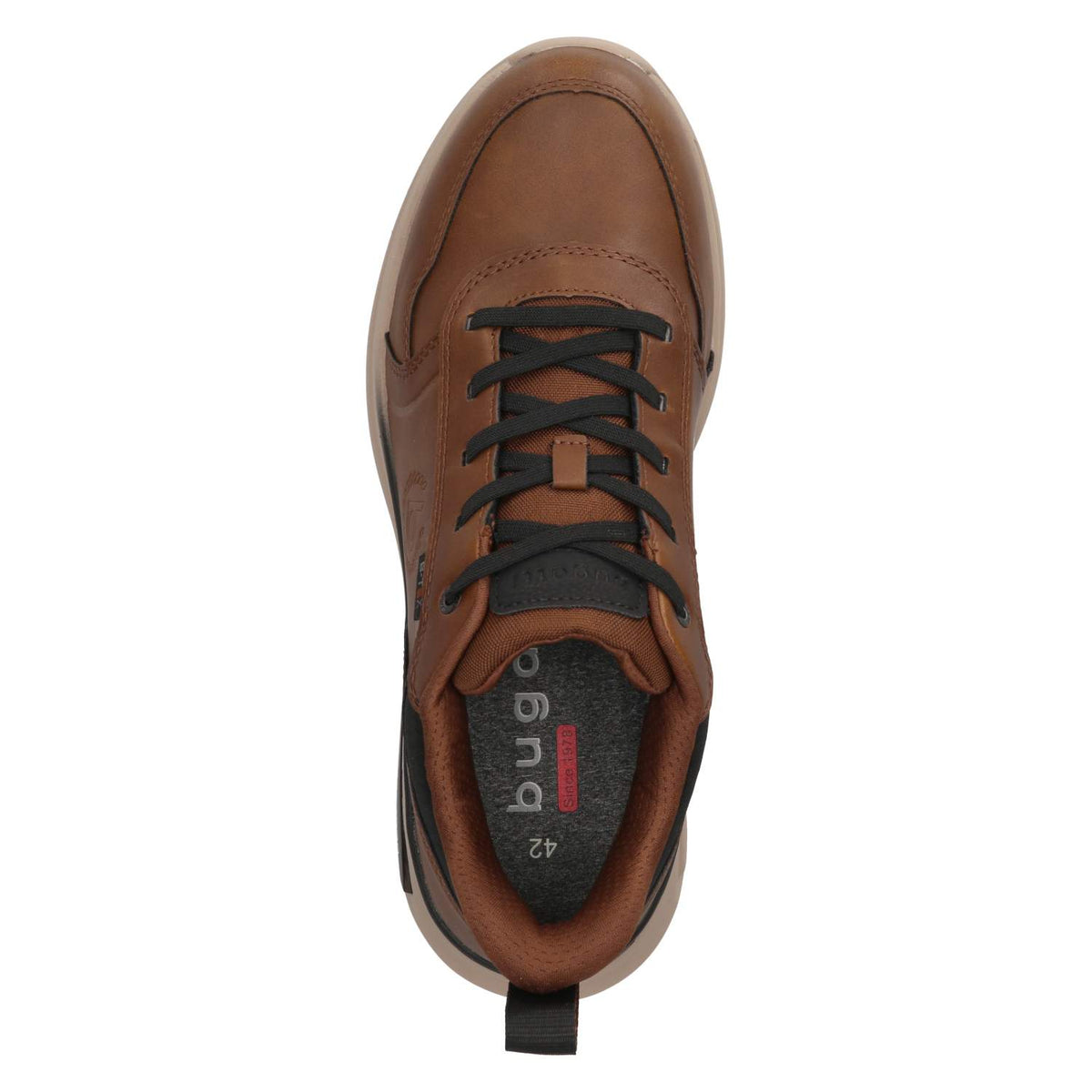 Schnürschuhe Braun