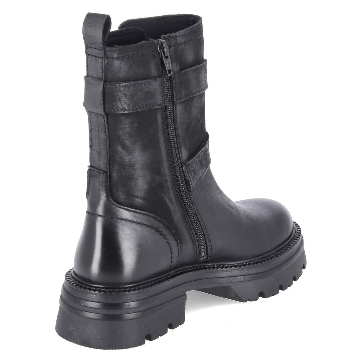 Biker Boots Schwarz