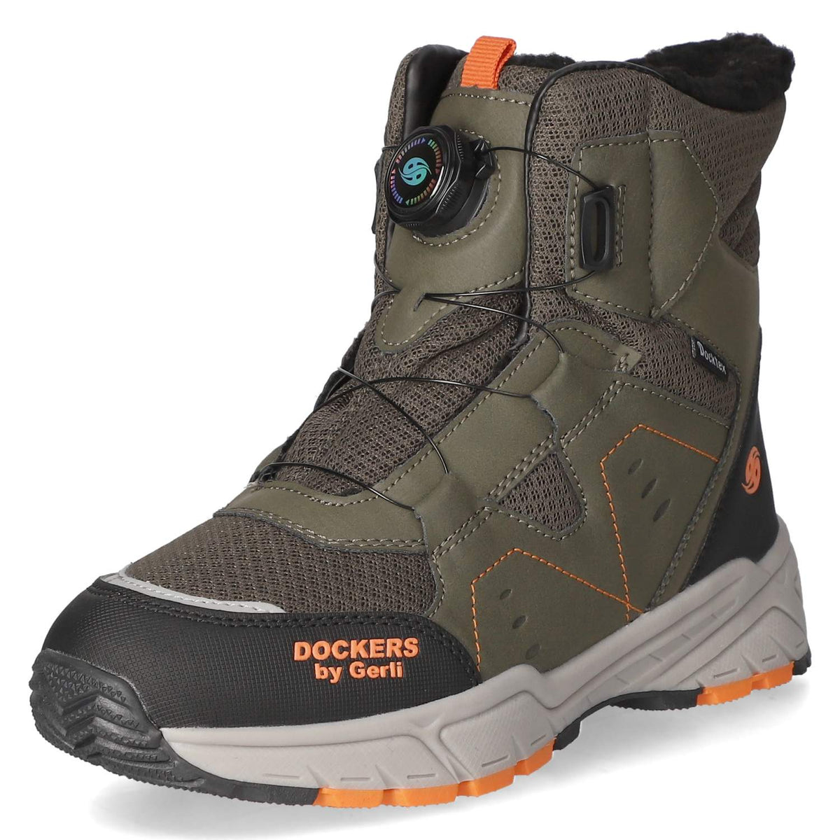 Schnürstiefeletten Grün
