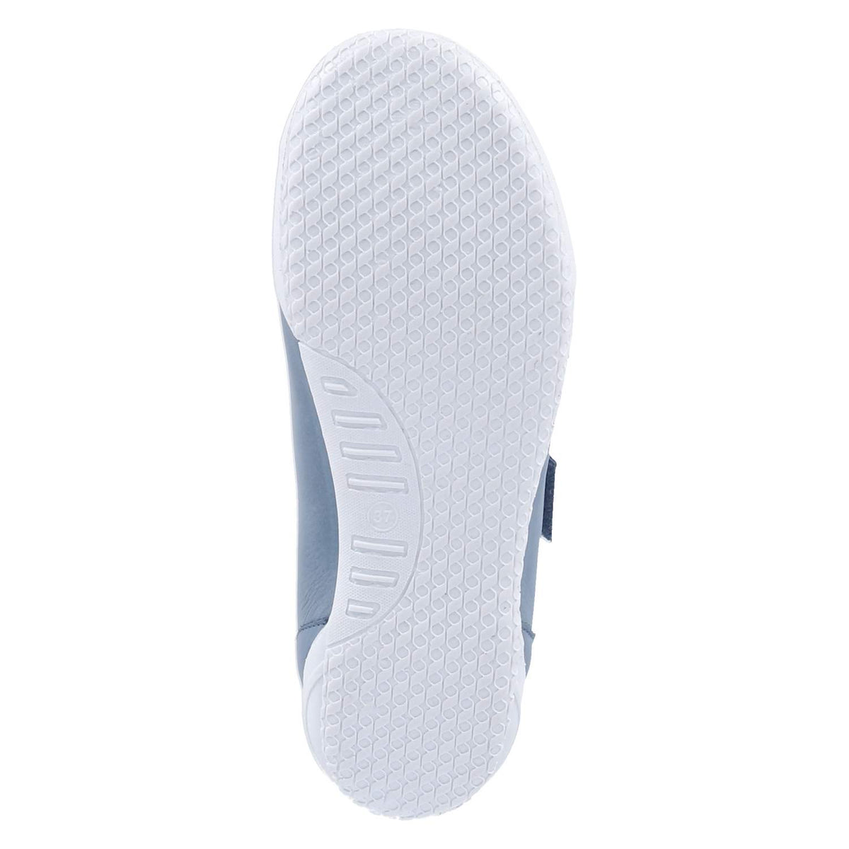 Spangenballerinas Blau