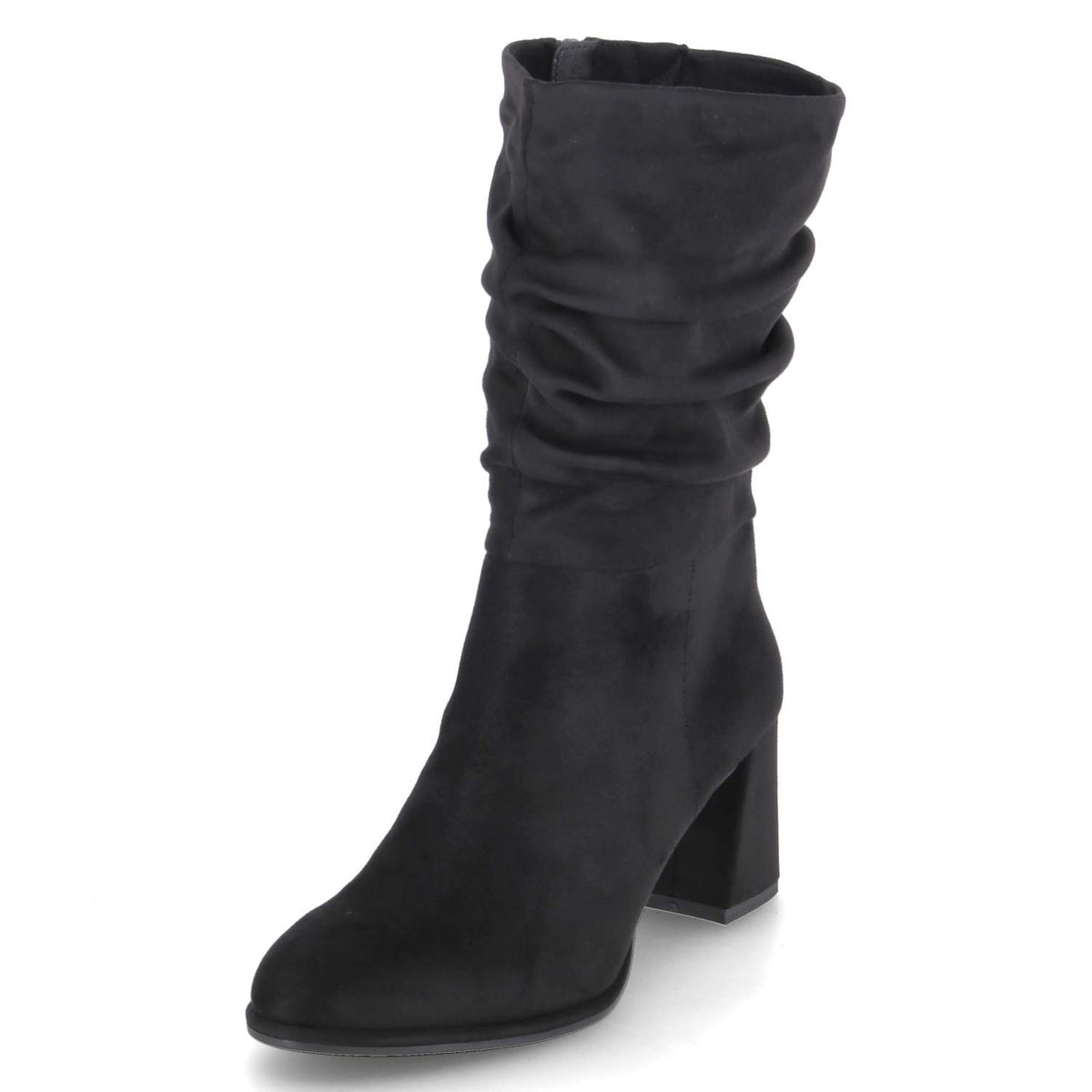 Slouchy Boots Schwarz