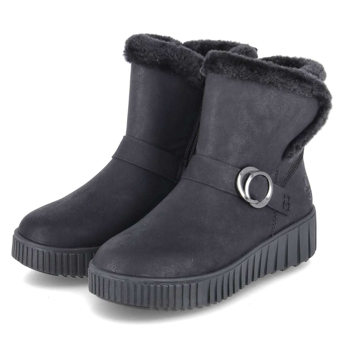 Winterstiefeletten Schwarz