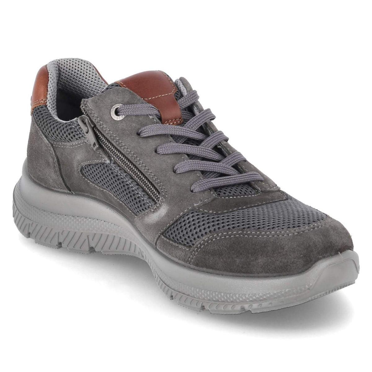 Halbschuhe Grau