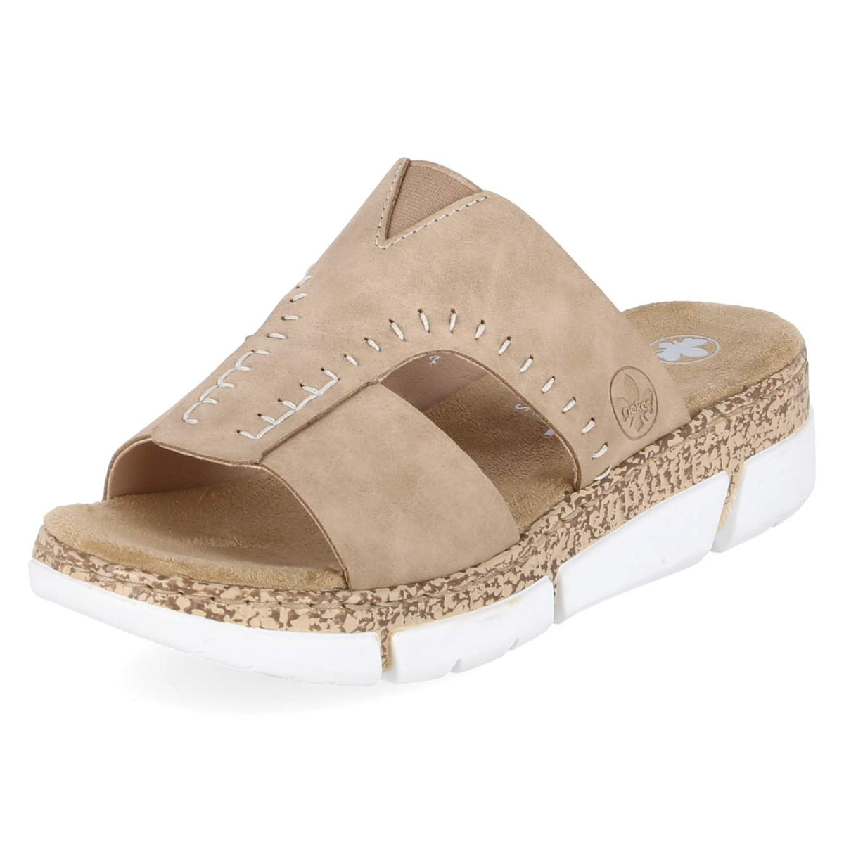 Pantoletten Beige