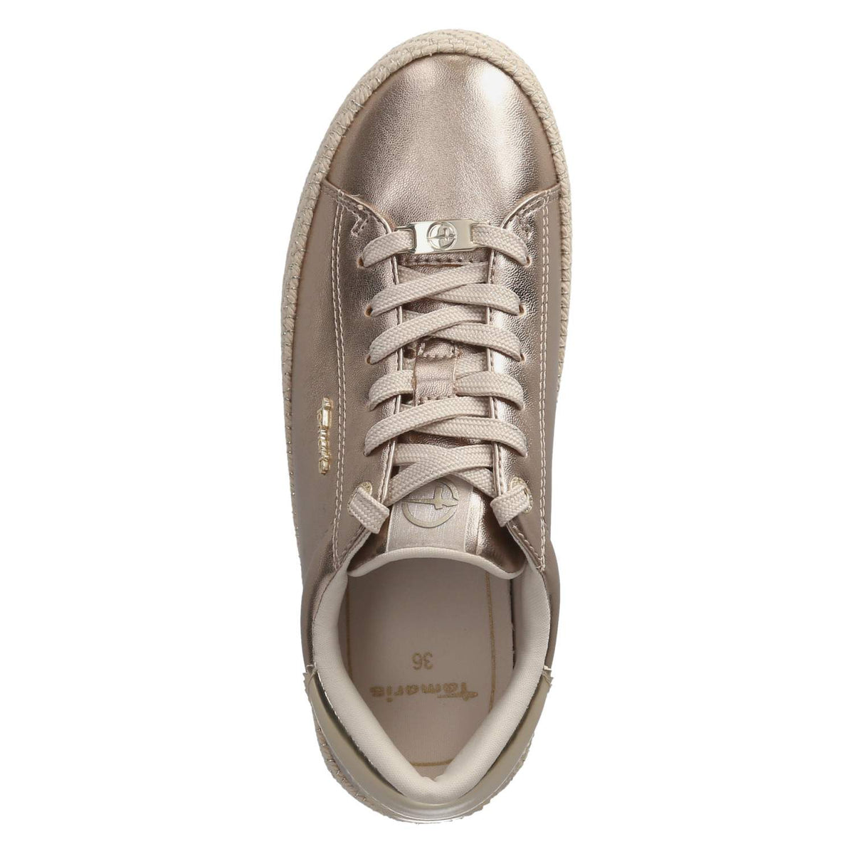 Espadrille-Sneaker Gold