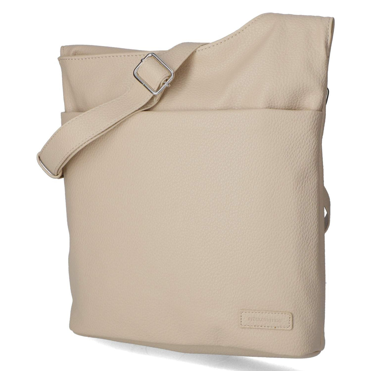 Schultertasche Beige