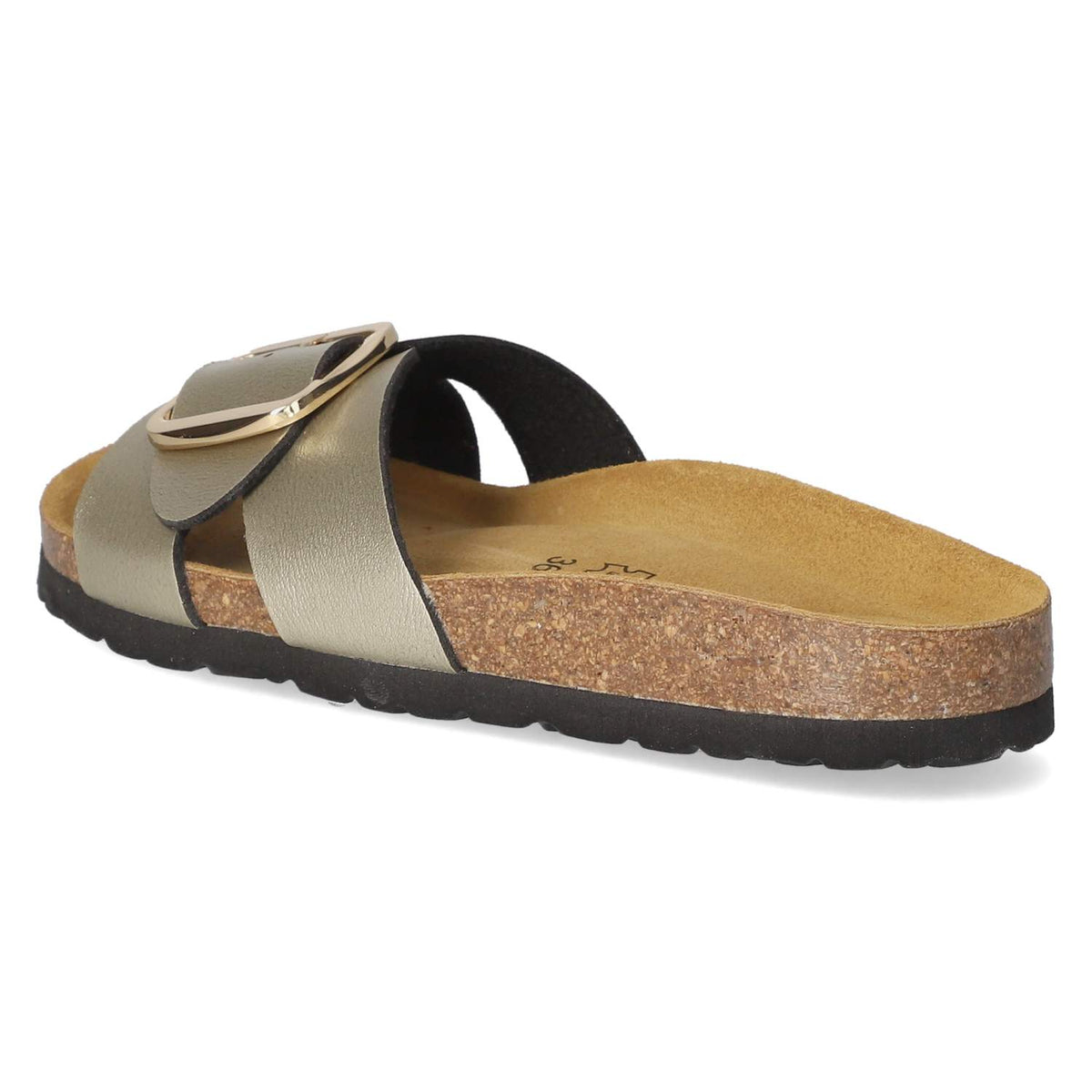 Pantoletten Gold