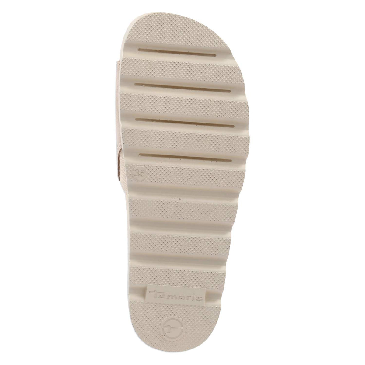 Pantoletten Beige
